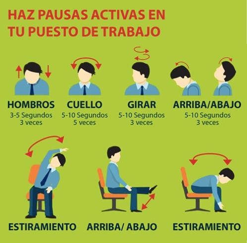 LAS PAUSAS ACTIVAS EN EL TRABAJO