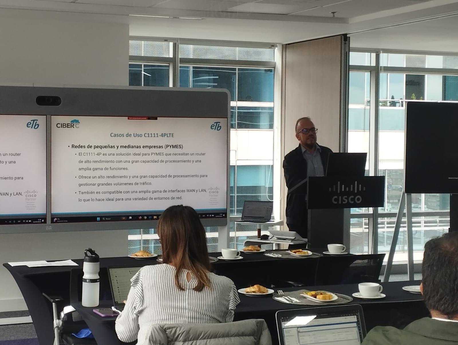 DESAYUNO ETB EN CISCO