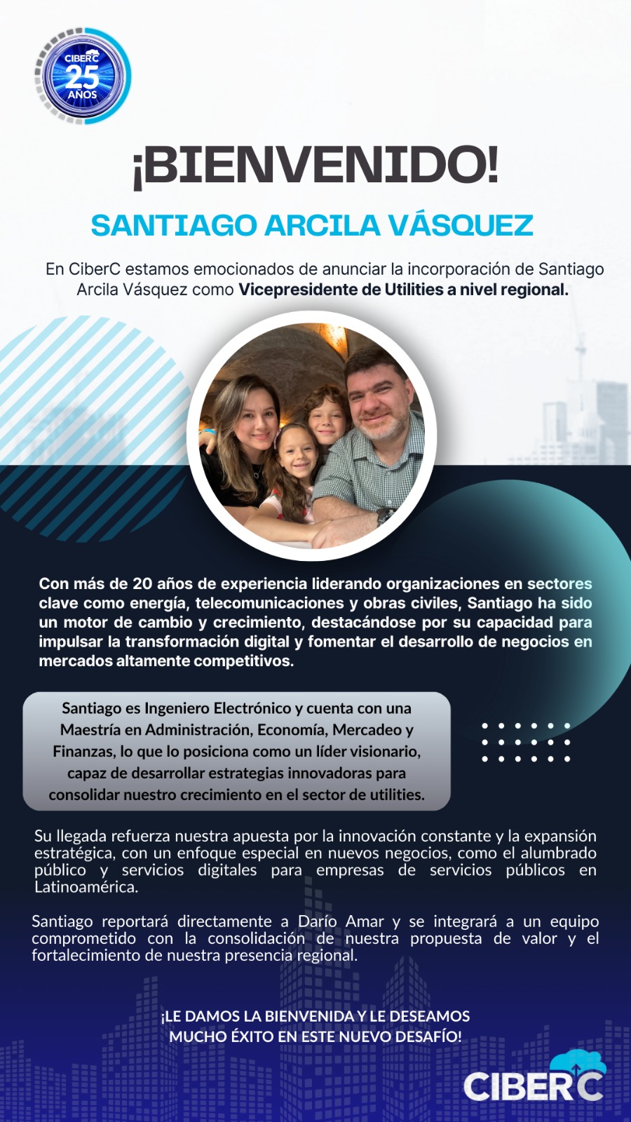 Santiago Vásquez ¡BIENVENIDO!