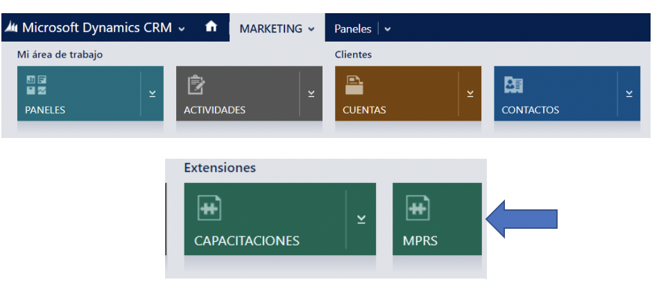 Nuevo proceso de Mercadeo en CRM: MPR (Marketing Product Requirements)