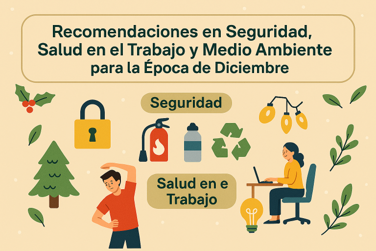 NOTA 4 - Recomendaciones de Seguridad, Salud en el Trabajo y Medio Ambiente para la Época de Diciembre